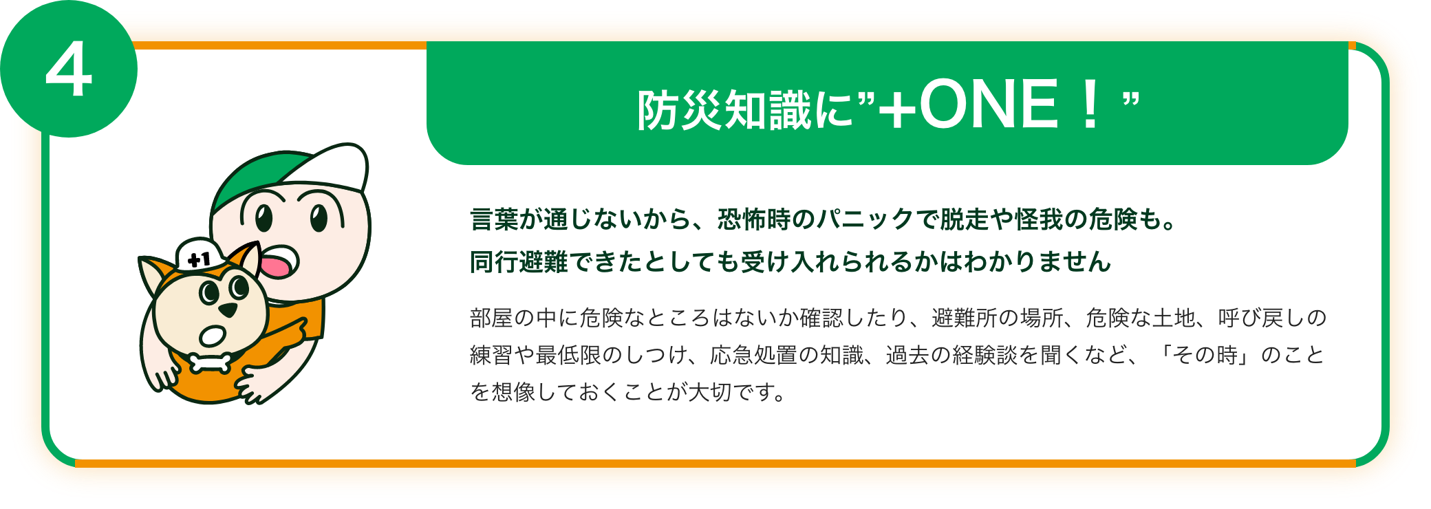 防災知識にプラスワン！